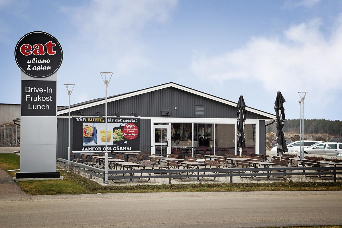 Drive-In Motell Mjölby Eksteriør bilde
